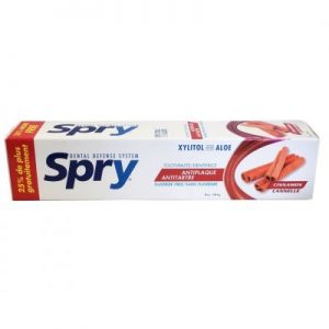 Spry Cinnamon Xylitol Toothpaste