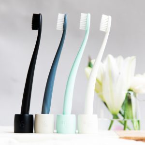 NF CO. BIODEGRADABLE TOOTHBRUSH & STAND