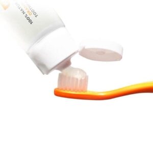 Grin Kids Biodegradable Orange Toothbrush